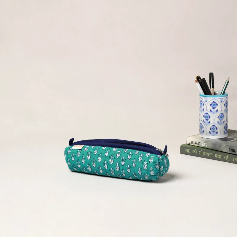 Handcrafted Quilted Pencil Pouch 78 made by Itokri
