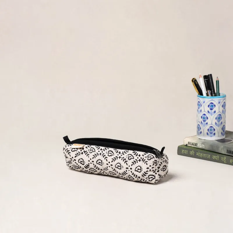 Handcrafted Quilted Pencil Pouch 39 made by Itokri