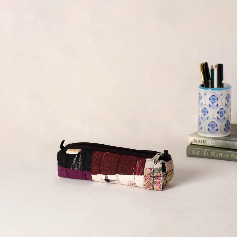 Handcrafted Quilted Pencil Pouch 30 made by Itokri