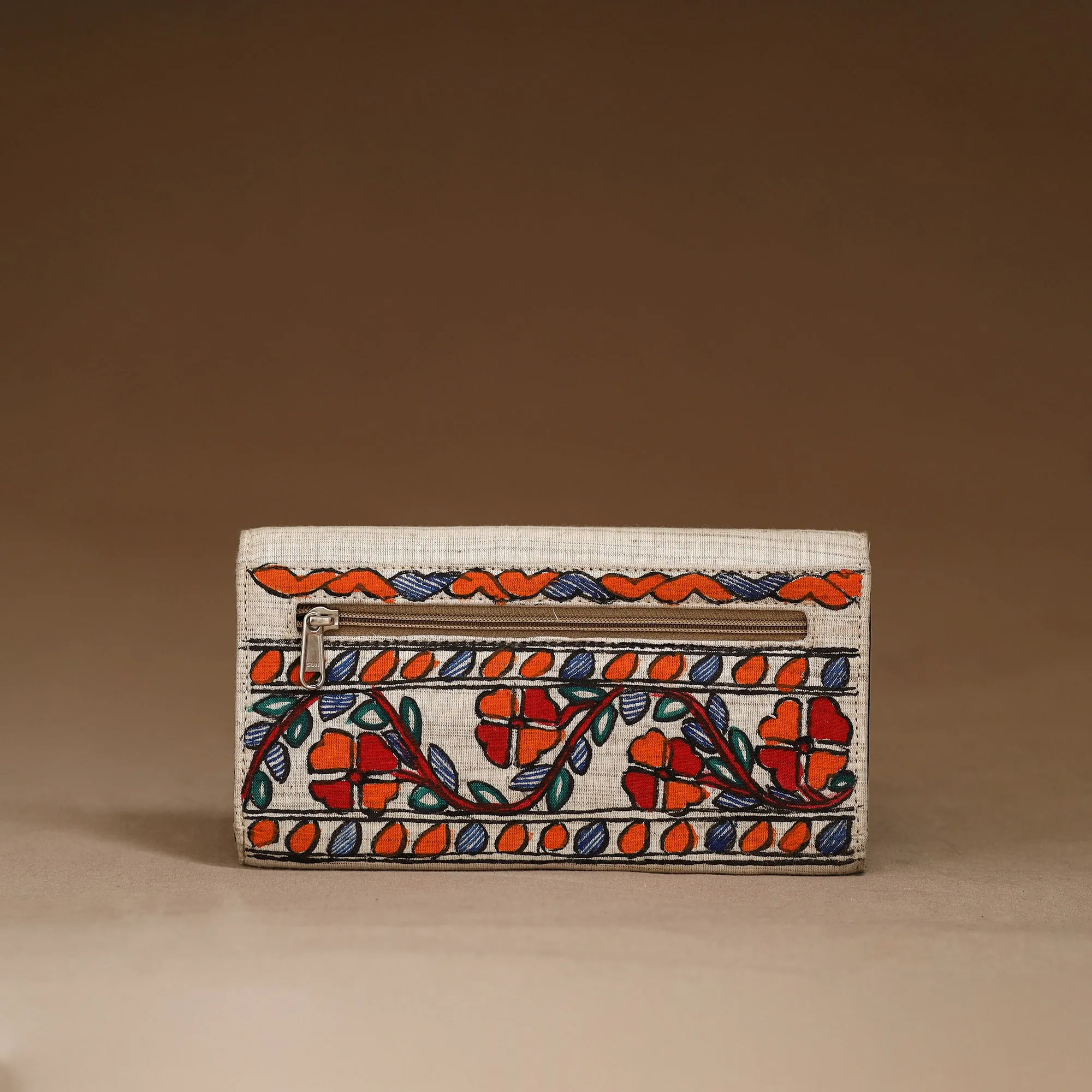 Handpainted Madhubani Clutch 17 sold by Itokri product image thumbnail 3