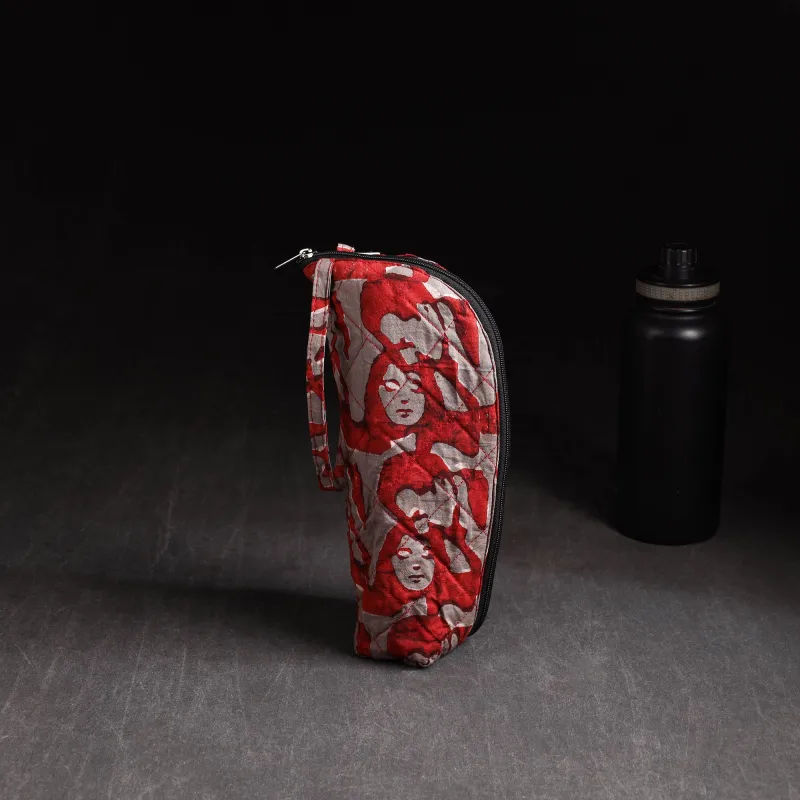 Handmade 1L Water Bottle Cover with Zipper 19 made by Itokri