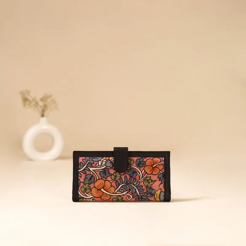Srikalahasti Handpainted Kalamkari Clutch by Dwarka Plus 82 made by Itokri