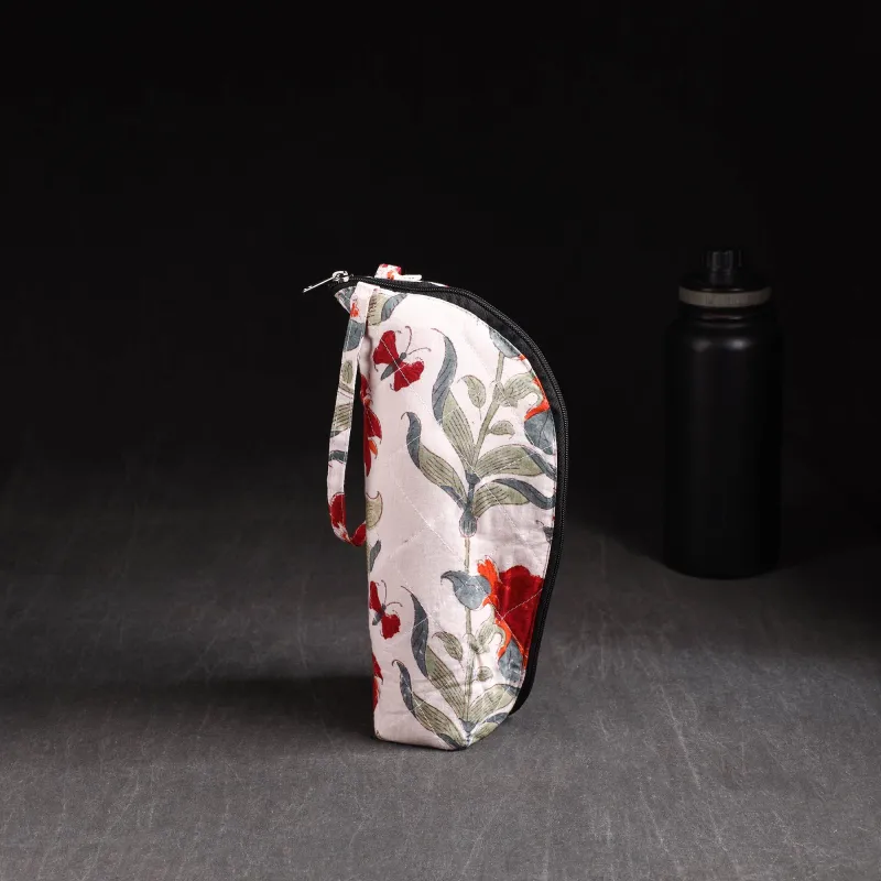 Handmade 1L Water Bottle Cover with Zipper 56 made by Itokri
