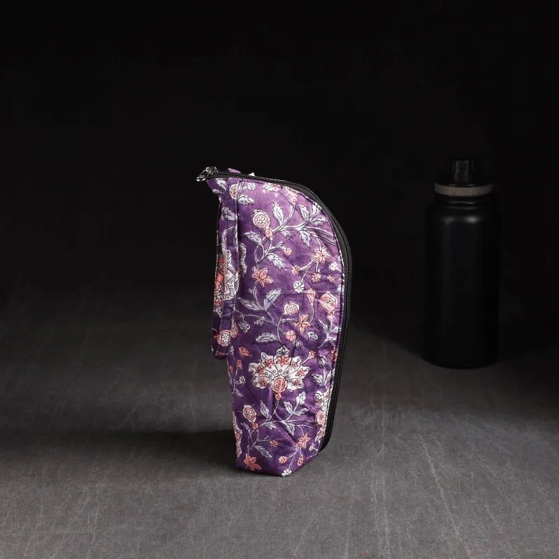 Handmade 1L Water Bottle Cover with Zipper 48 made by Itokri