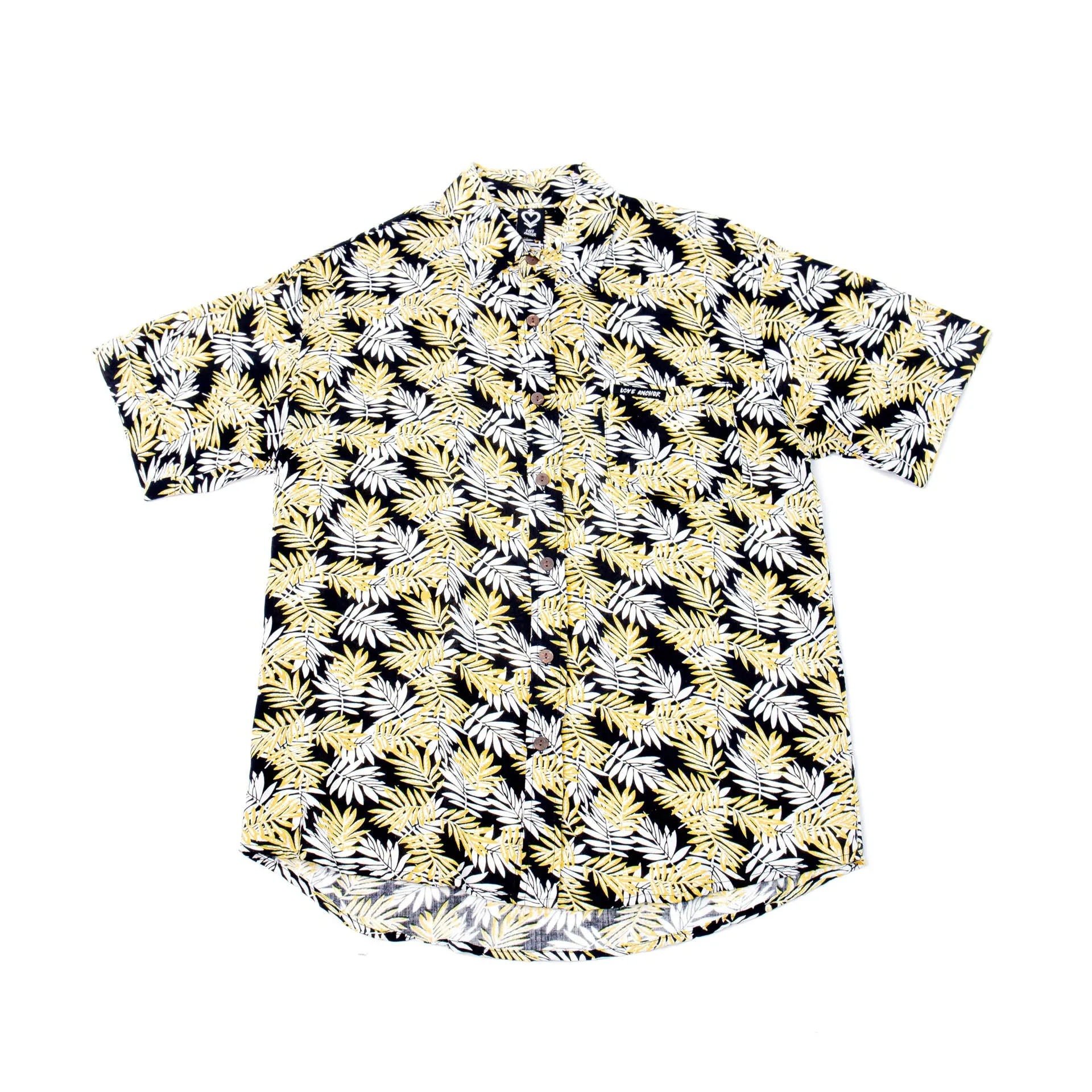 Mans Shirt Tropical 311 Black sold by Love Anchor