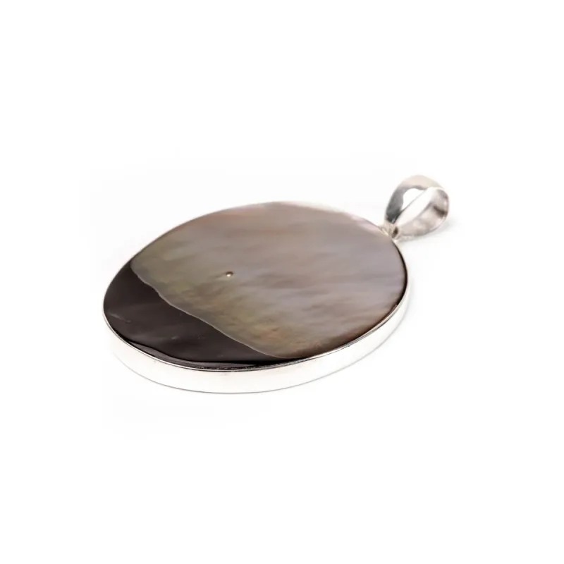 Pendant Black Brown Shell sold by Love Anchor