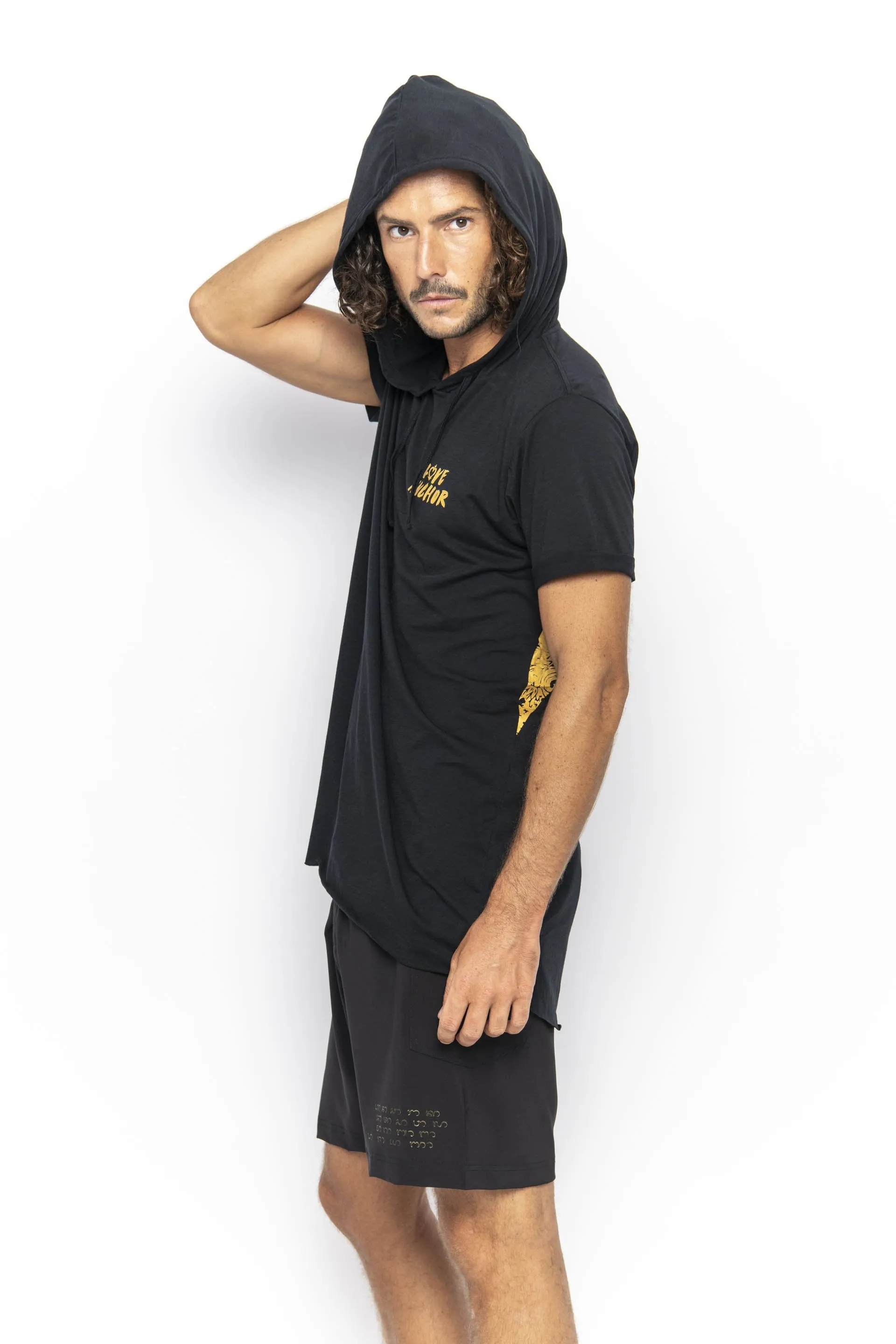 Script, Plain, Men's Hoodie, Wholesale sold by Love Anchor product image thumbnail 2