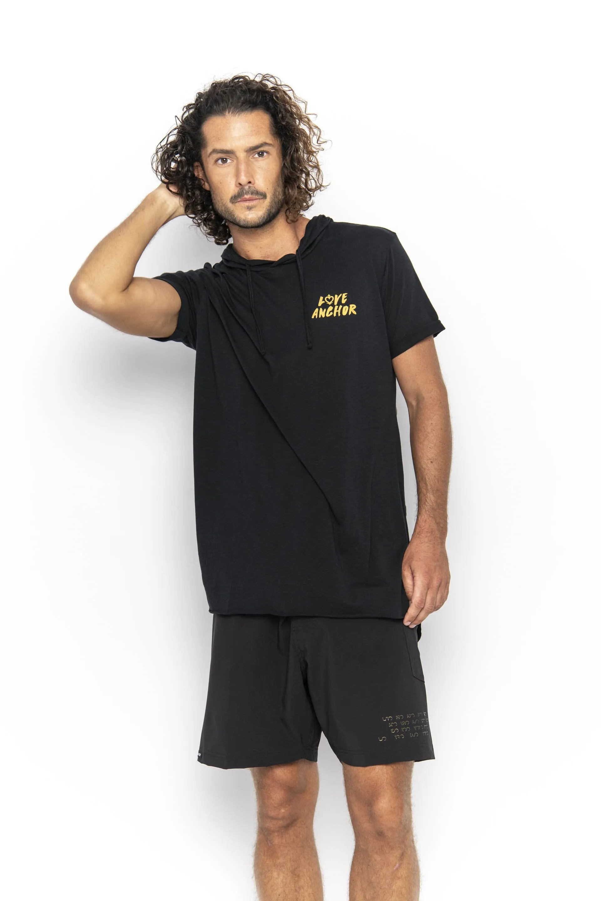 Script, Plain, Men's Hoodie, Wholesale sold by Love Anchor