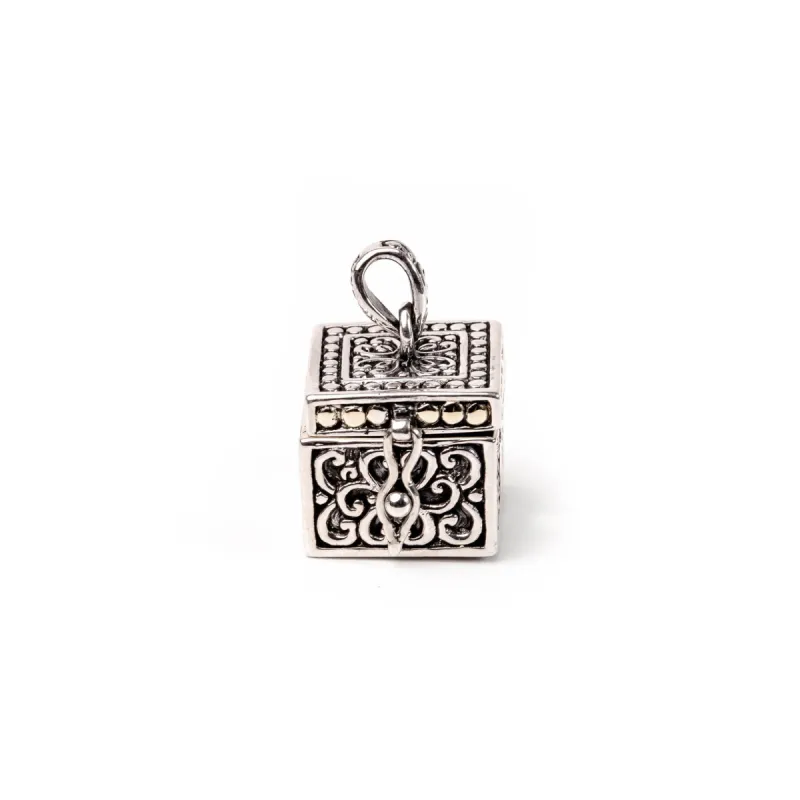 Pendant Two Tone Square Motif sold by Love Anchor