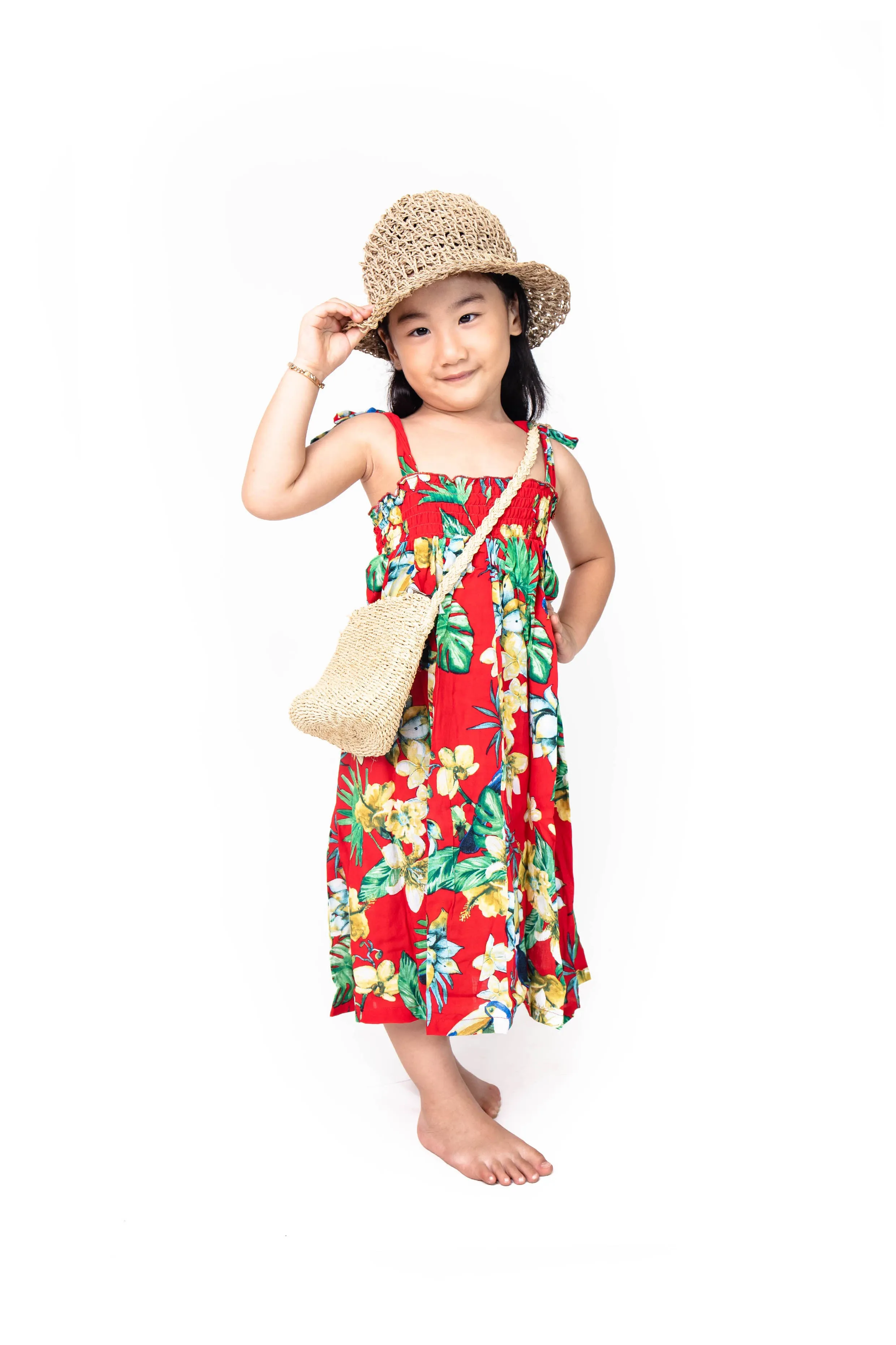Gypsy, Tropical, Girl Dress sold by Love Anchor product image thumbnail 5