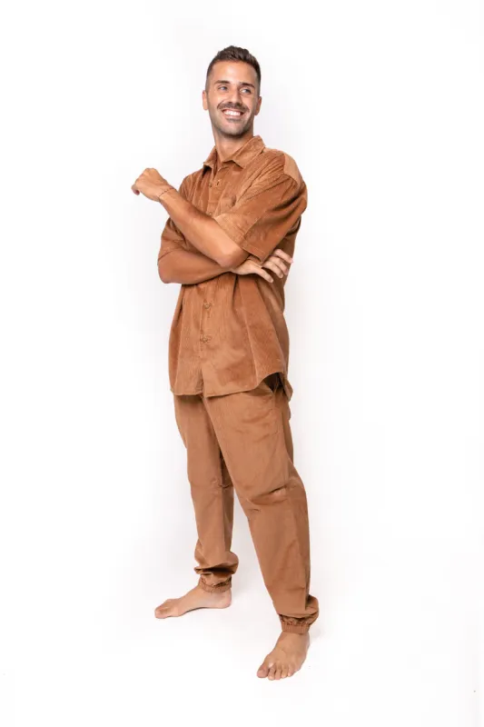 Monstera, Corduroy, Long Pant sold by Love Anchor