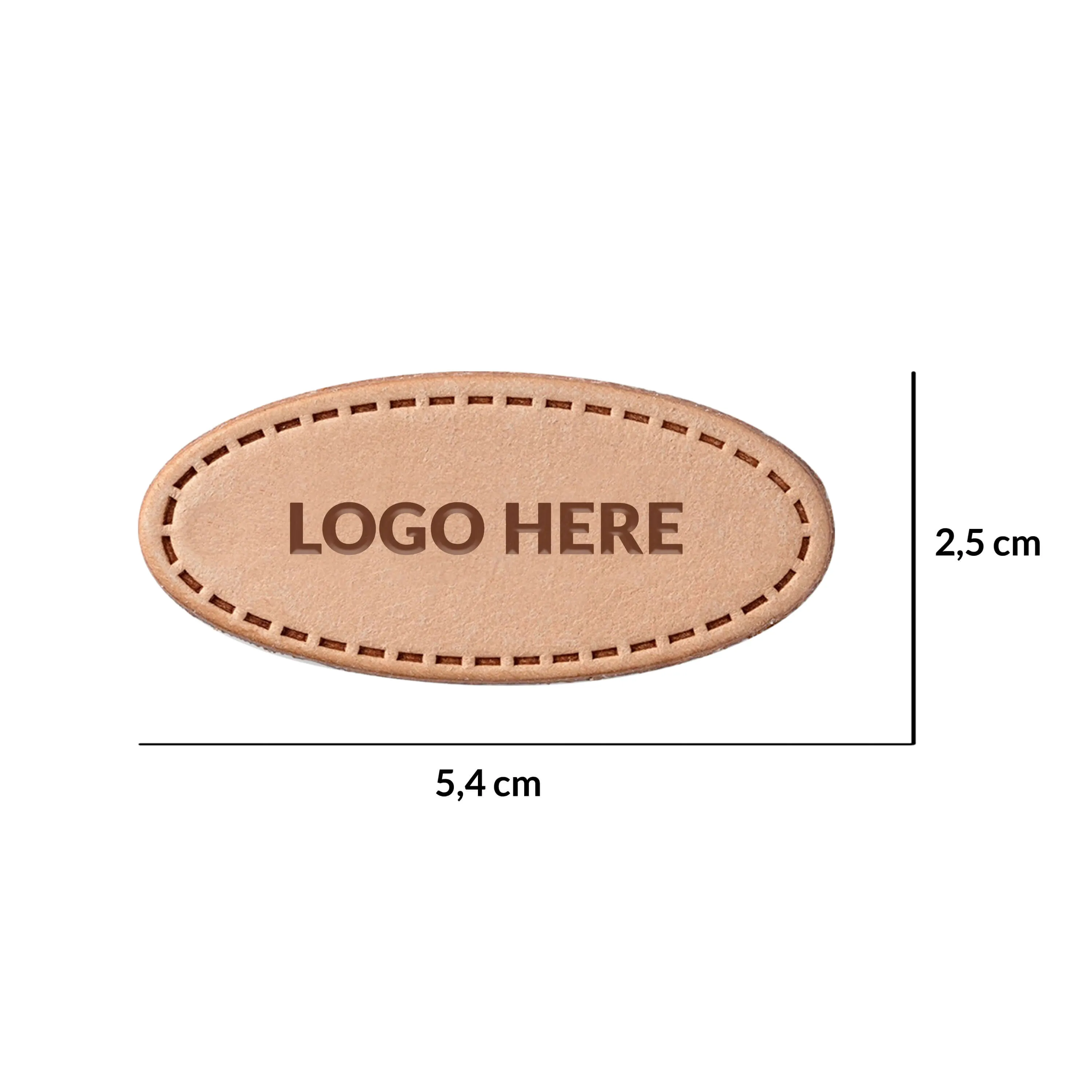LA Vegan Leather Label F sold by Love Anchor product image thumbnail 2