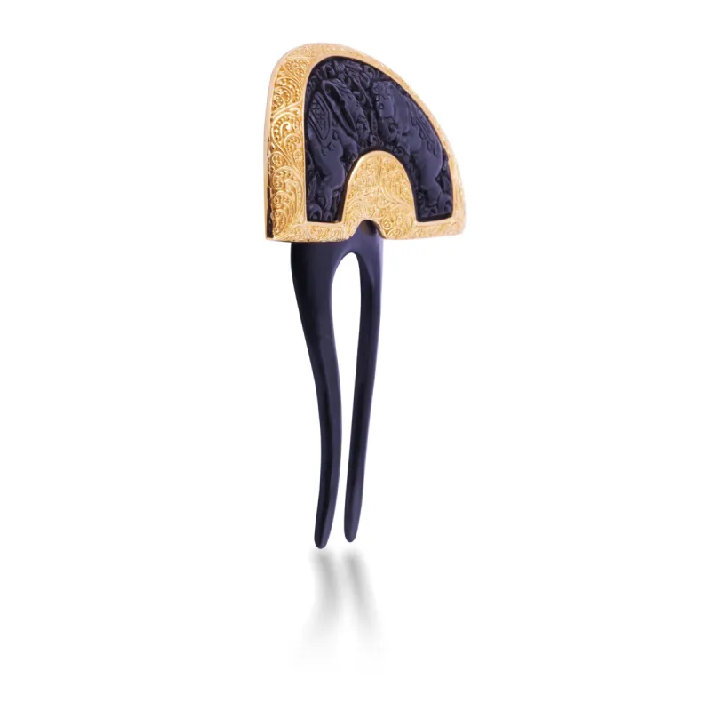 Gajah Gold Hairpin sold by Love Anchor
