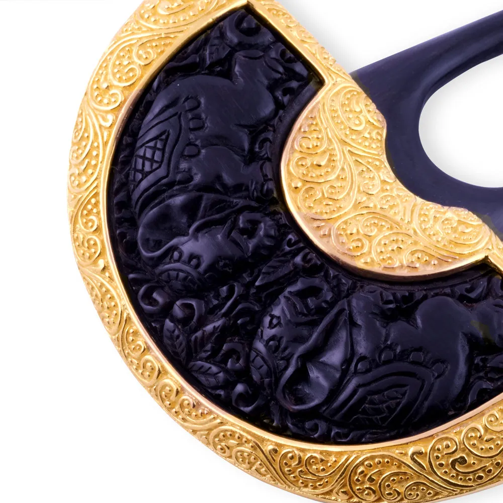 Gajah Gold Hairpin sold by Love Anchor product image thumbnail 2