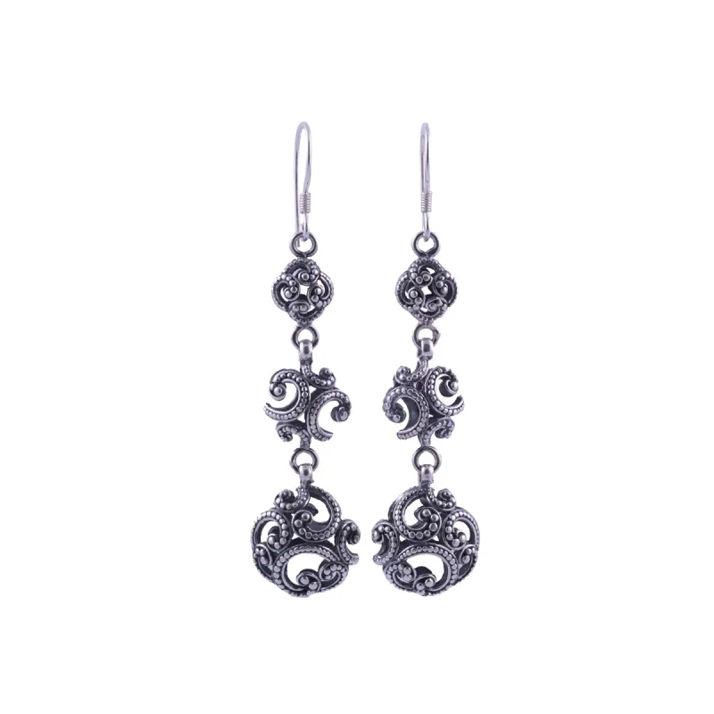 Ombak Segara Triple Ball Earring sold by Love Anchor