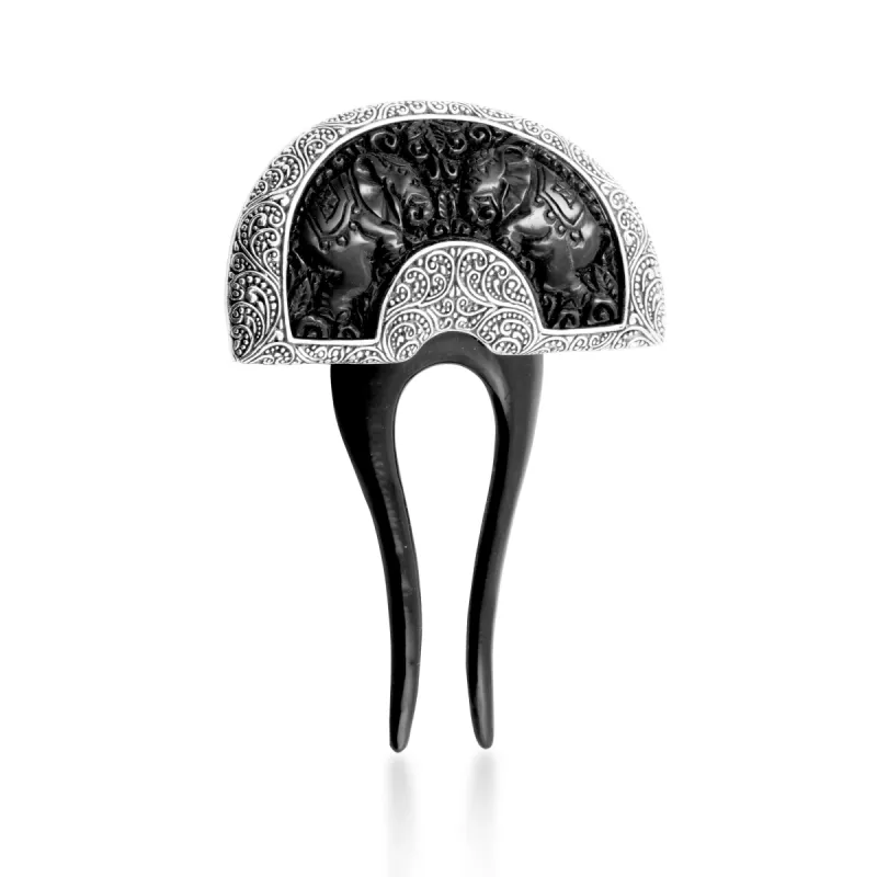 Gajah Silver Hairpin sold by Love Anchor