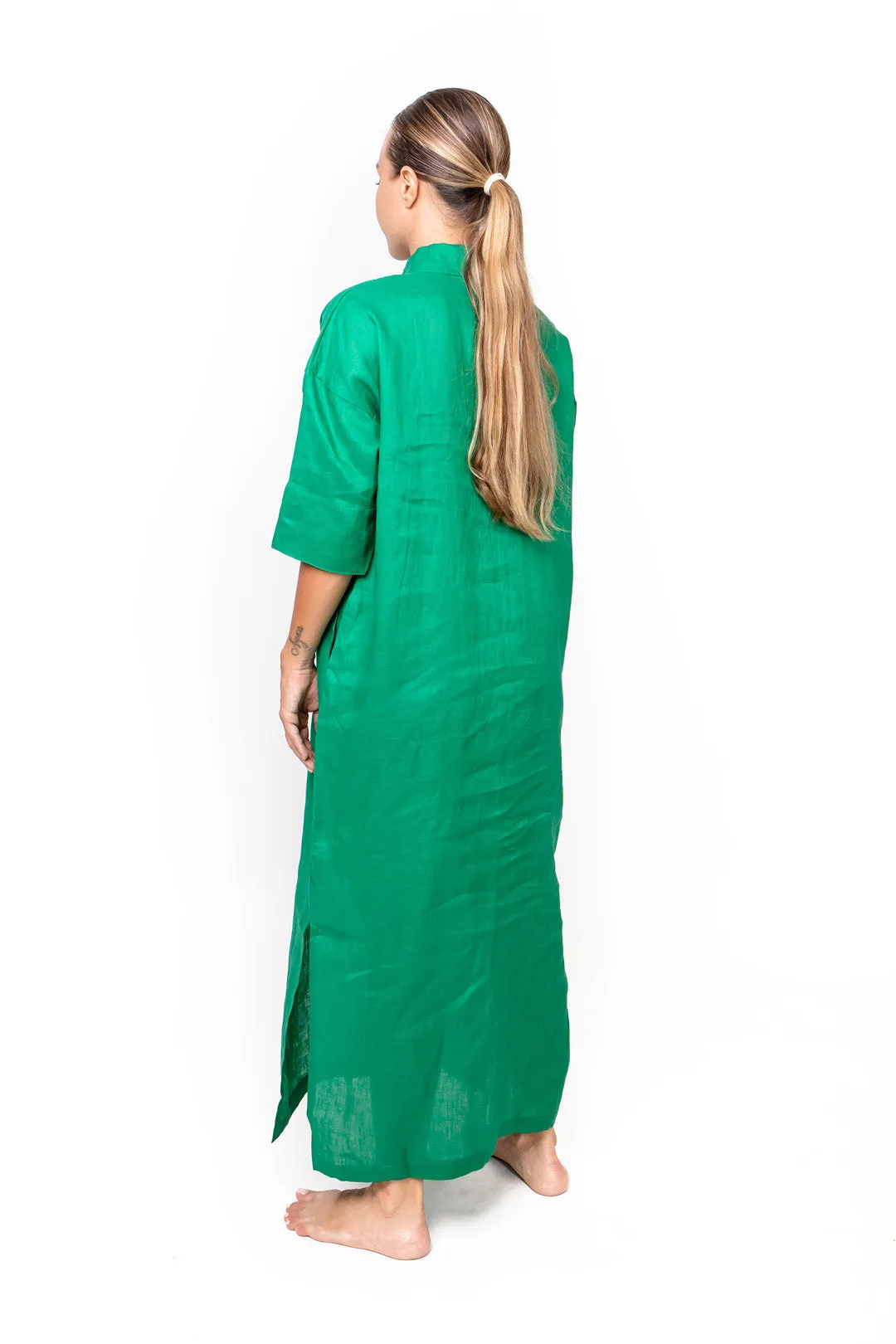 Winkay, Linen, Maxi Dress sold by Love Anchor product image thumbnail 5