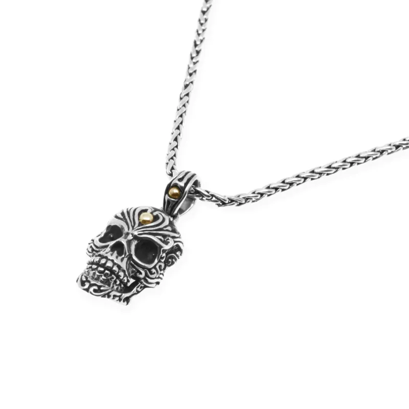 Pendant 2 Trunyan Collection Plong Gold Silver Oxydation sold by Love Anchor
