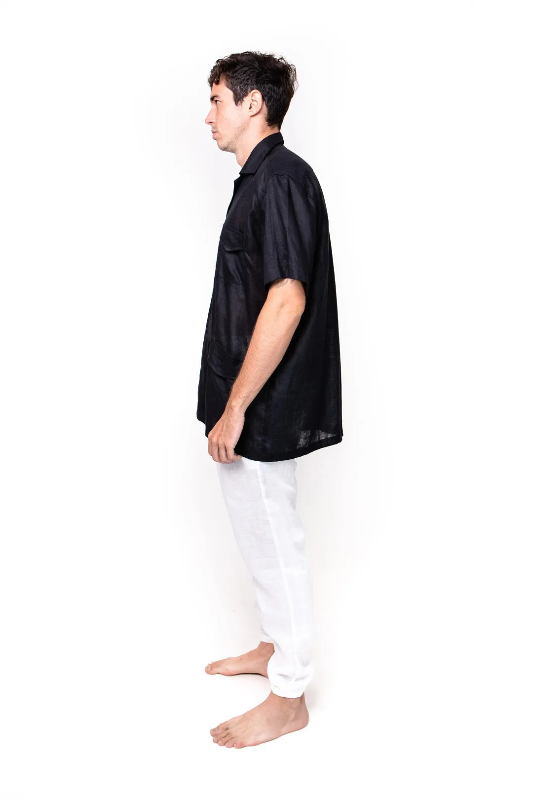 Semat, Linen, Shirt sold by Love Anchor product image thumbnail 4