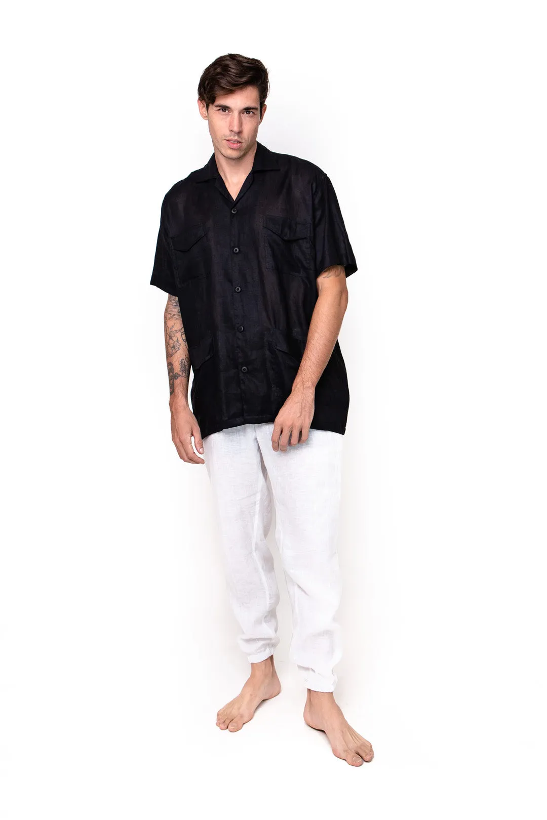 Semat, Linen, Shirt sold by Love Anchor