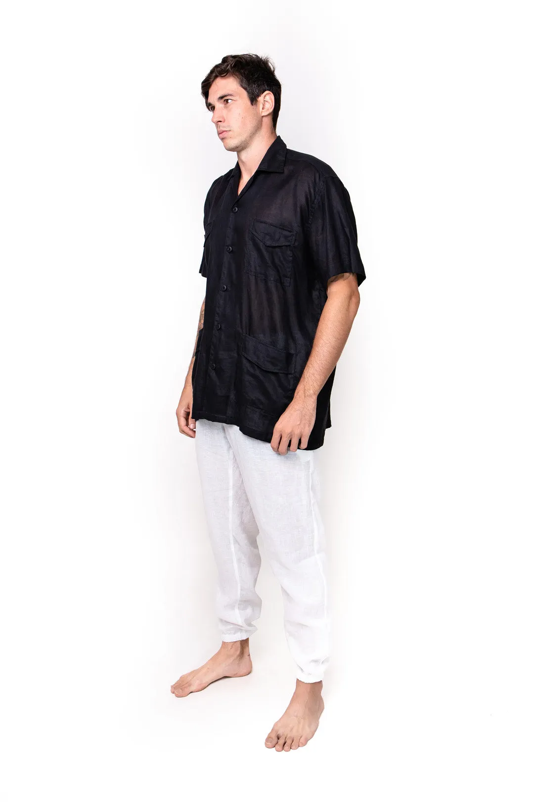 Semat, Linen, Shirt sold by Love Anchor product image thumbnail 3