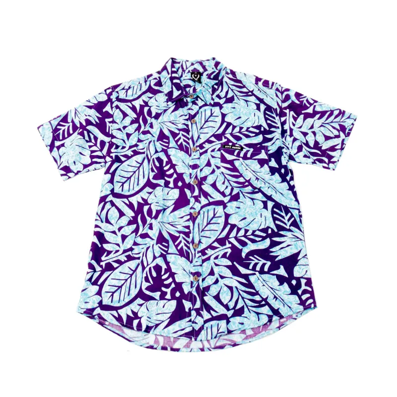 Mans Shirt Tropical 258 Purple sold by Love Anchor