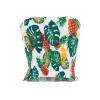 Carla, Tropical Ananas White, Tube Top sold by Love Anchor