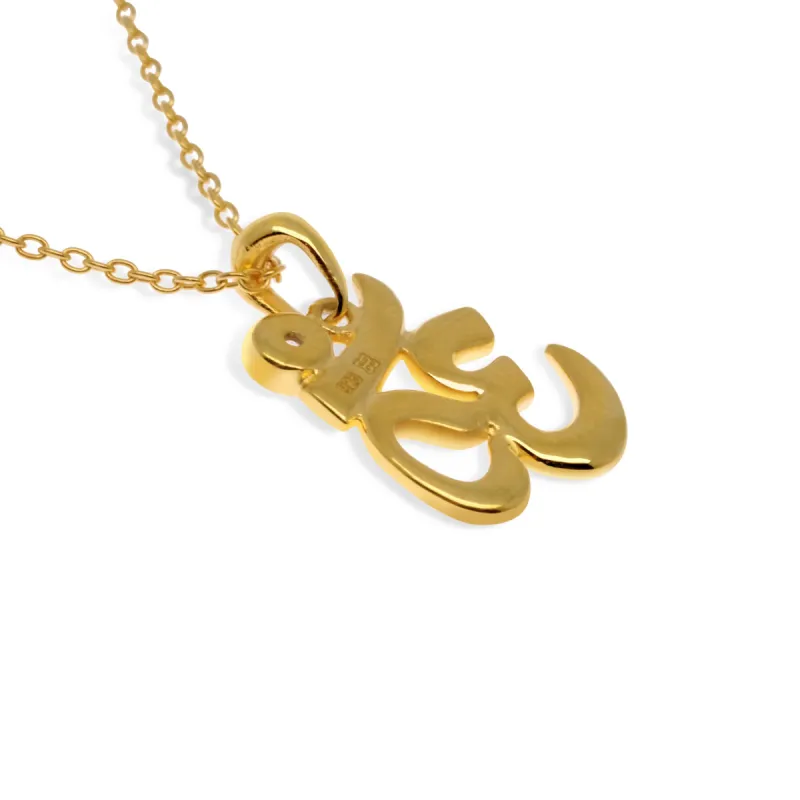 Omkara Gold 22K Necklace sold by Love Anchor