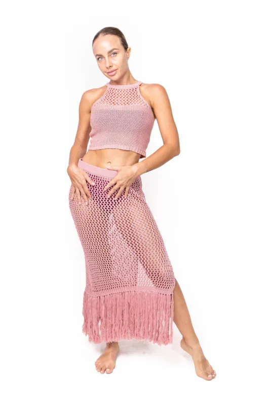 Samsam, Knit, Crop Top sold by Love Anchor