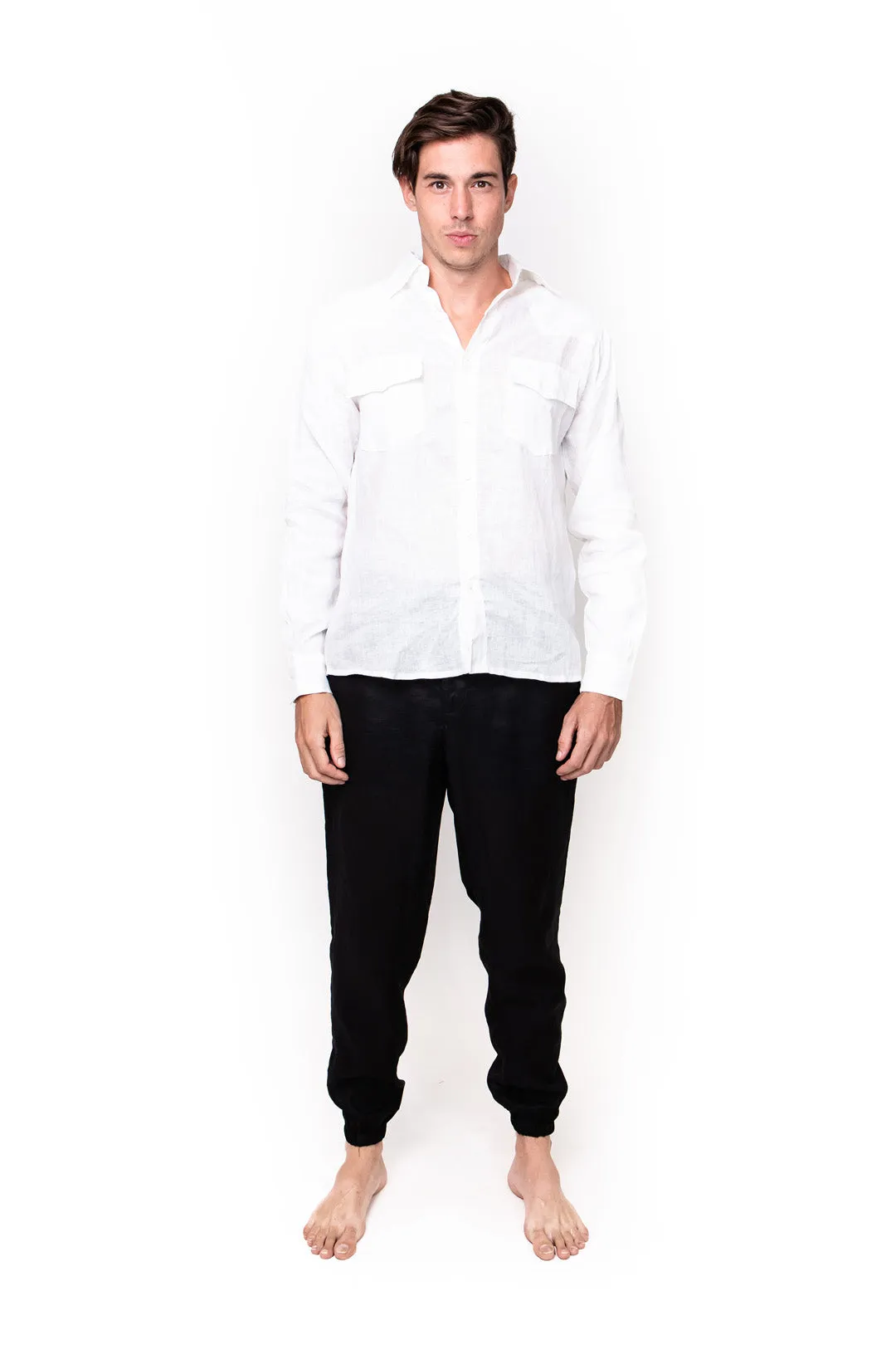 Gangga, Linen, Long Shirt sold by Love Anchor product image thumbnail 2