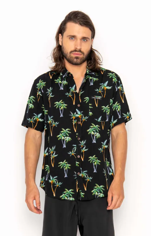 Men's Tropical Coconut Black, Shirt sold by Love Anchor