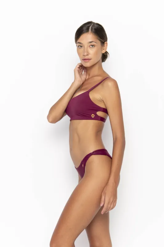 Sumatra, Plain, Reversible, Bikini Bottoms sold by Love Anchor