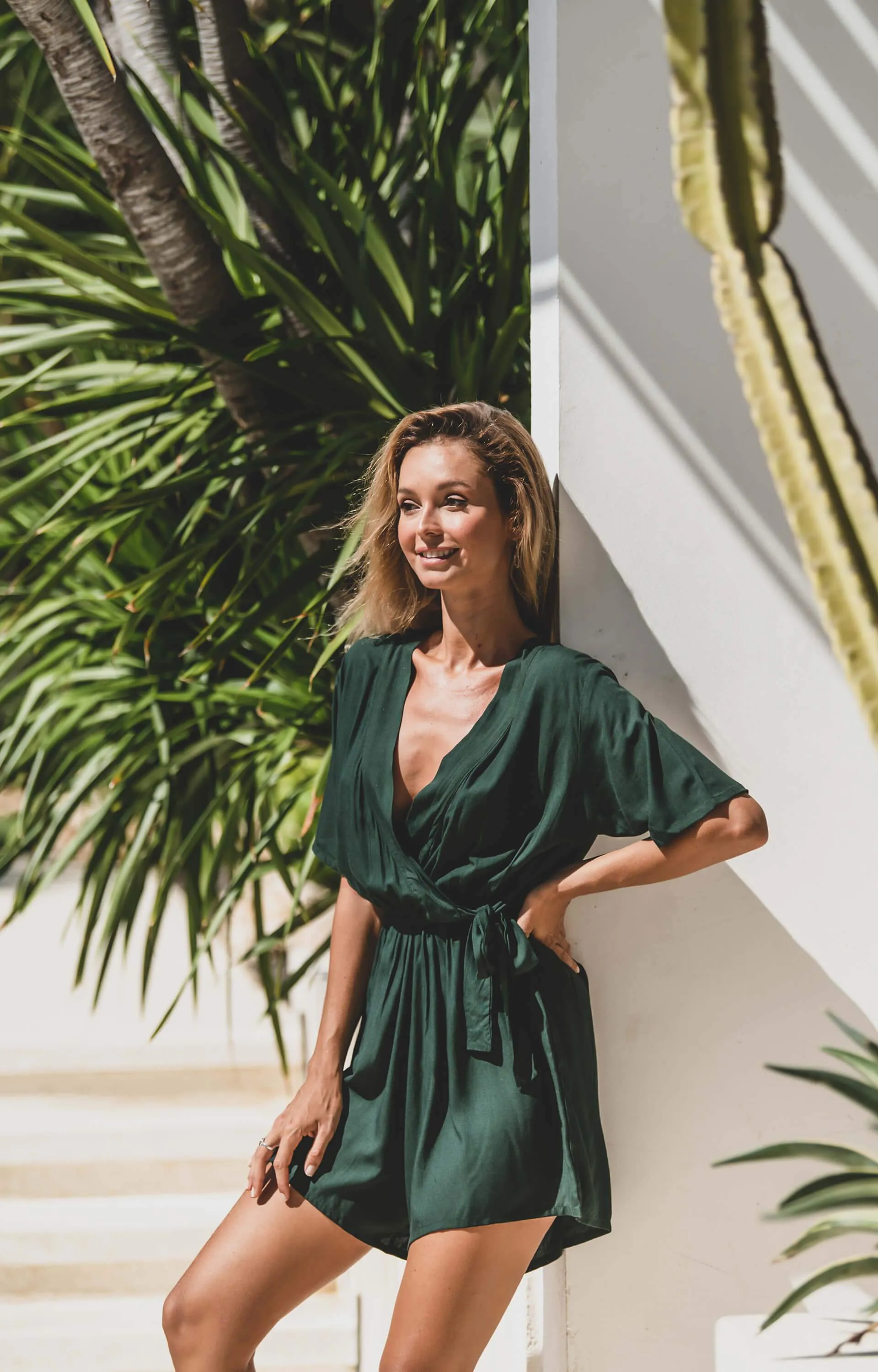 Kataya, Tropical Ananas White, Mini Playsuit sold by Love Anchor product image thumbnail 4