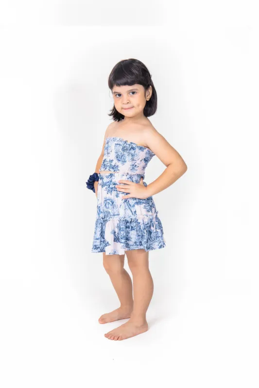 Frill, Tropical, Mini Skirt sold by Love Anchor