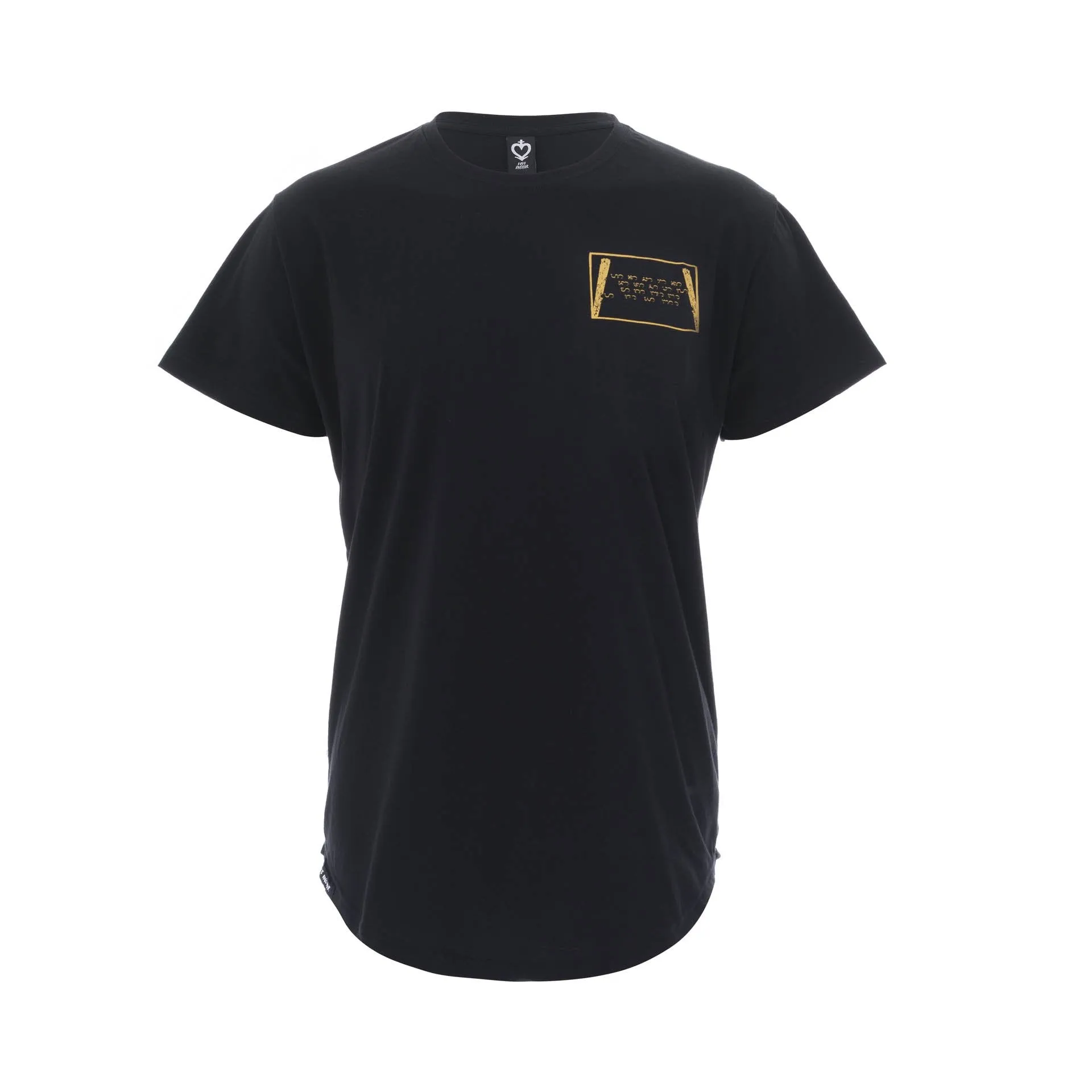 Men's Tee Shirt Script, Plain sold by Love Anchor product image thumbnail 4
