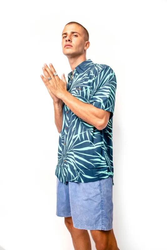 Men's Tropical Bamboo Leaves, Shirt sold by Love Anchor