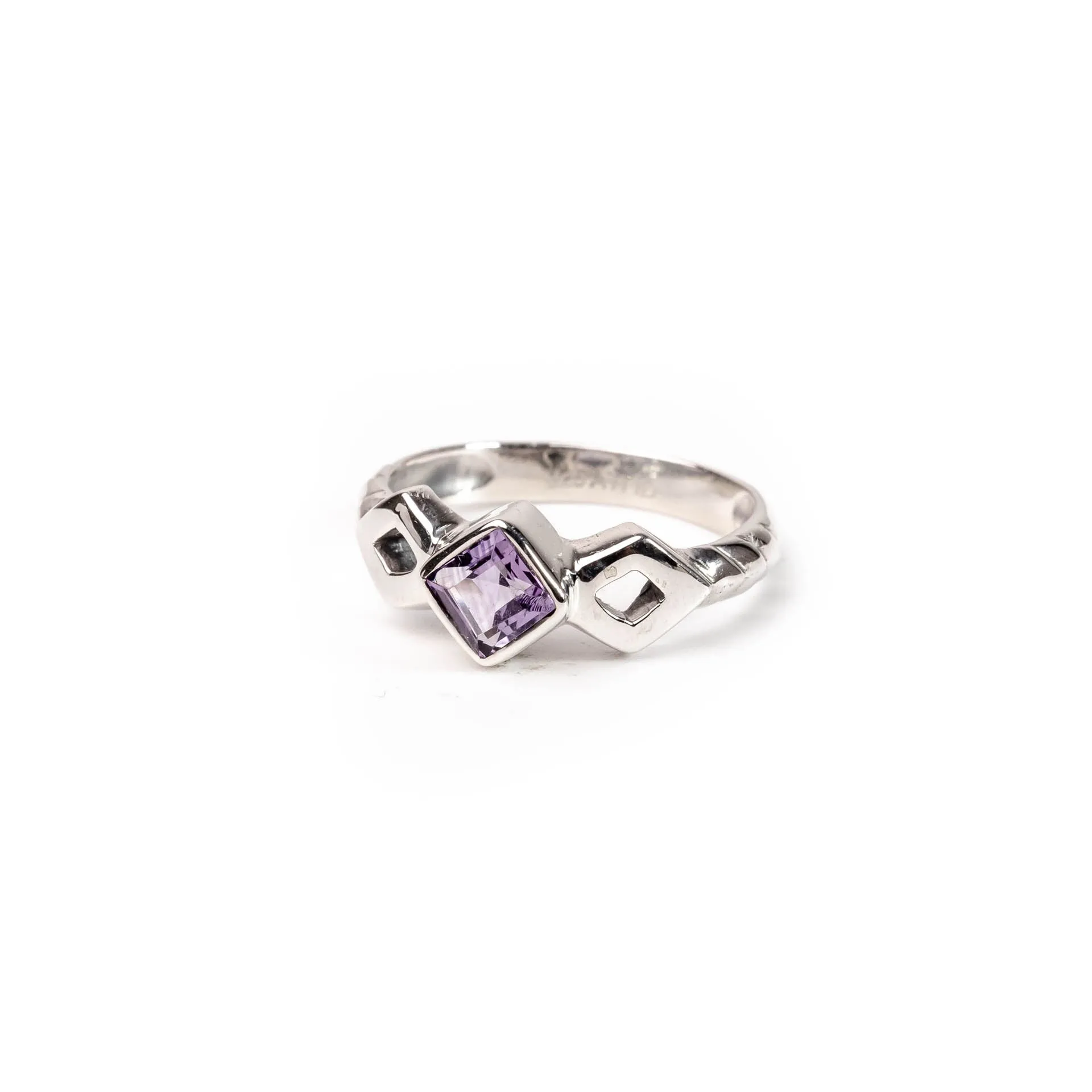 Ring Amethyst Rhombus sold by Love Anchor