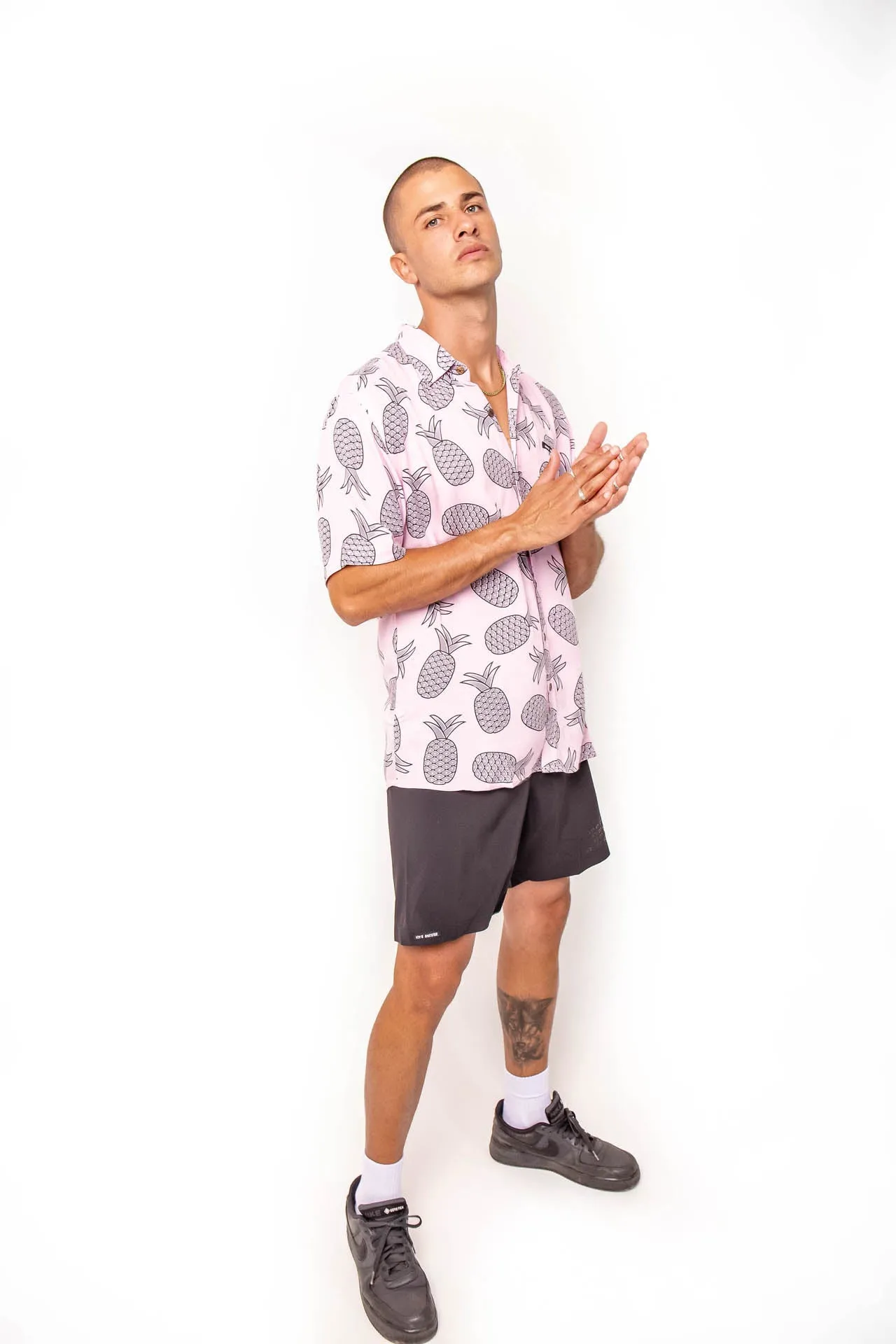 Men's Tropical Pineapple, Shirt sold by Love Anchor product image thumbnail 3