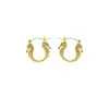 Hoop Earring Sea Horse Collection Gold 18K sold by Love Anchor