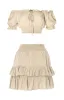 Starter Kit Set Top Crop March-Mini Skirt Rumble Plain sold by Love Anchor
