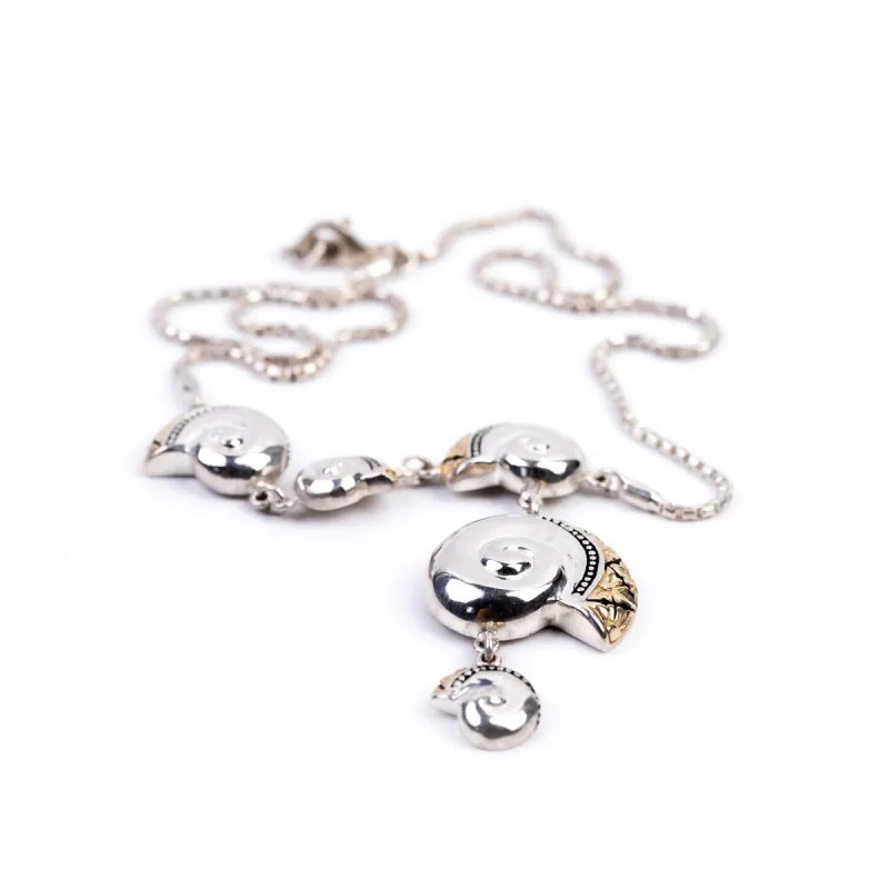 Keong Emas Necklace Silver-Wholesale sold by Love Anchor