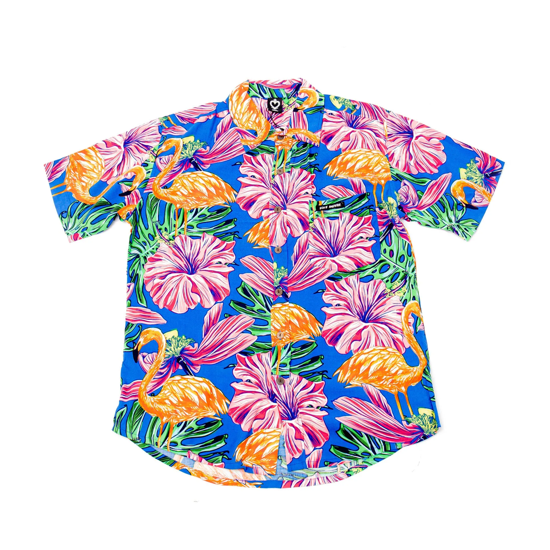 Mans Shirt Tropical 233 Blue sold by Love Anchor product image thumbnail 2