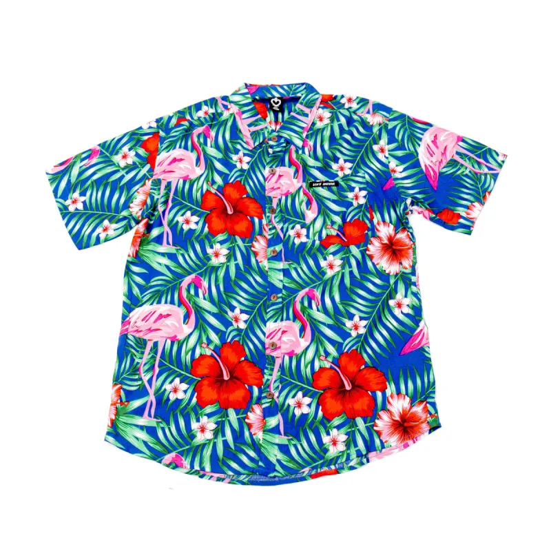 Mans Shirt Tropical 193 Blue sold by Love Anchor