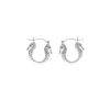 Hoop Earring Sea Horse Collection Silver At sold by Love Anchor