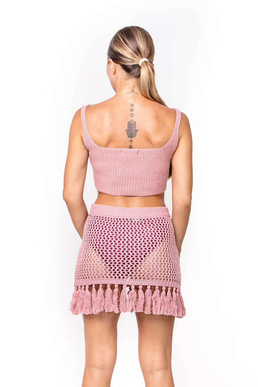 Blossom, Knit, Crop Top sold by Love Anchor product image thumbnail 5
