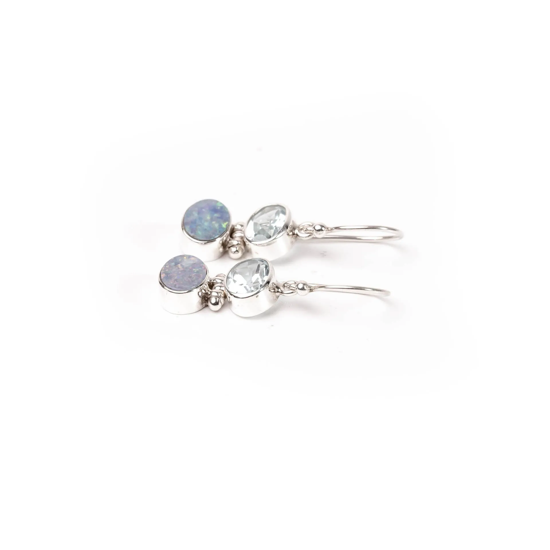 Earring Blue Topaz Opal sold by Love Anchor product image thumbnail 2