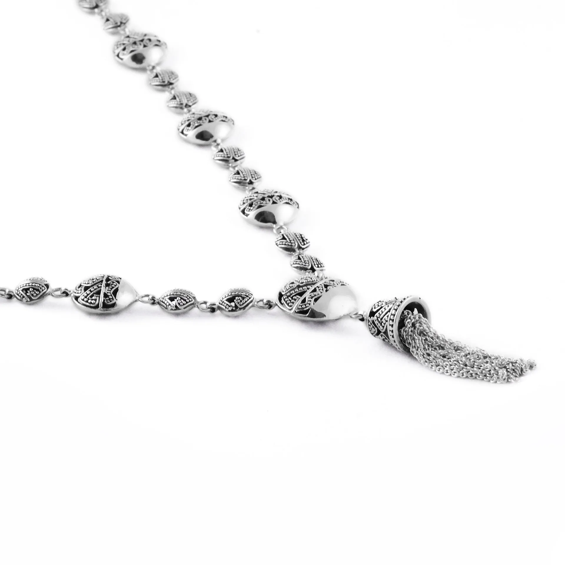Songket Silver Necklace sold by Love Anchor product image thumbnail 2