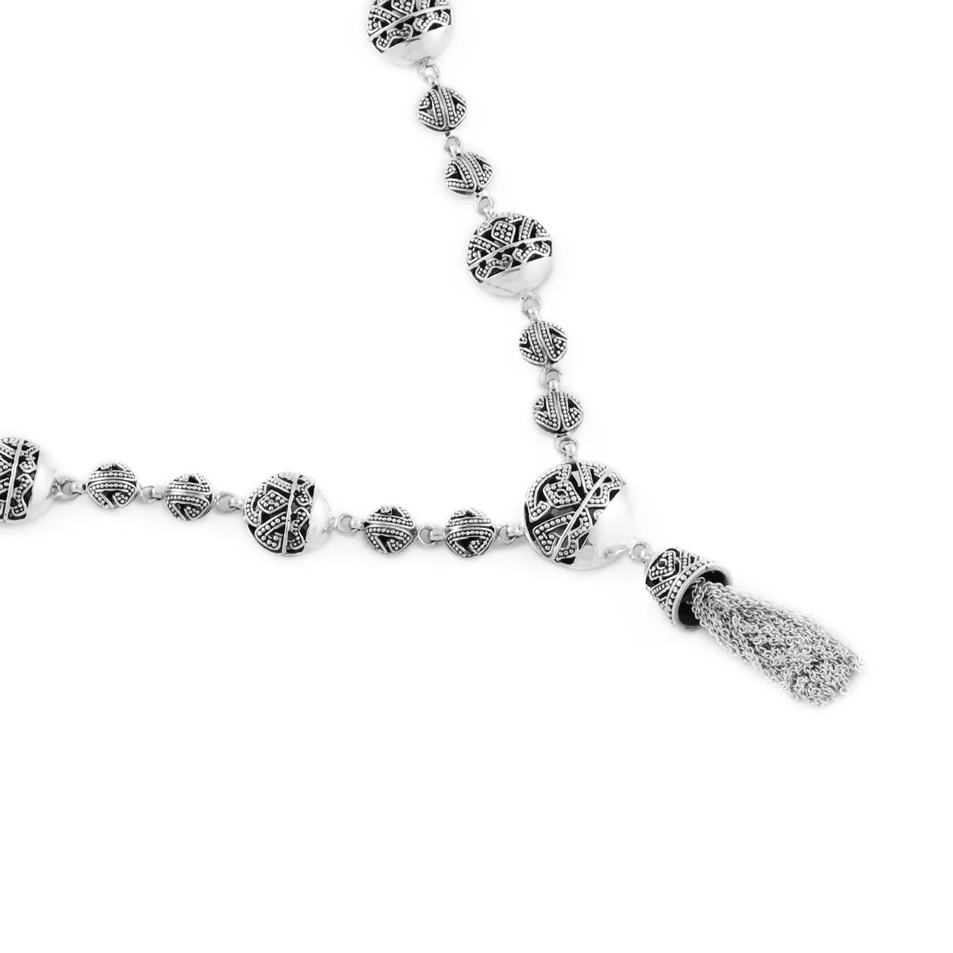 Songket Silver Necklace sold by Love Anchor