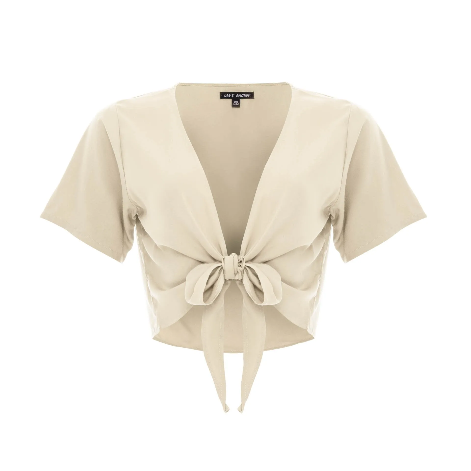 Ikat, Plain, Cropped Top sold by Love Anchor product image thumbnail 5