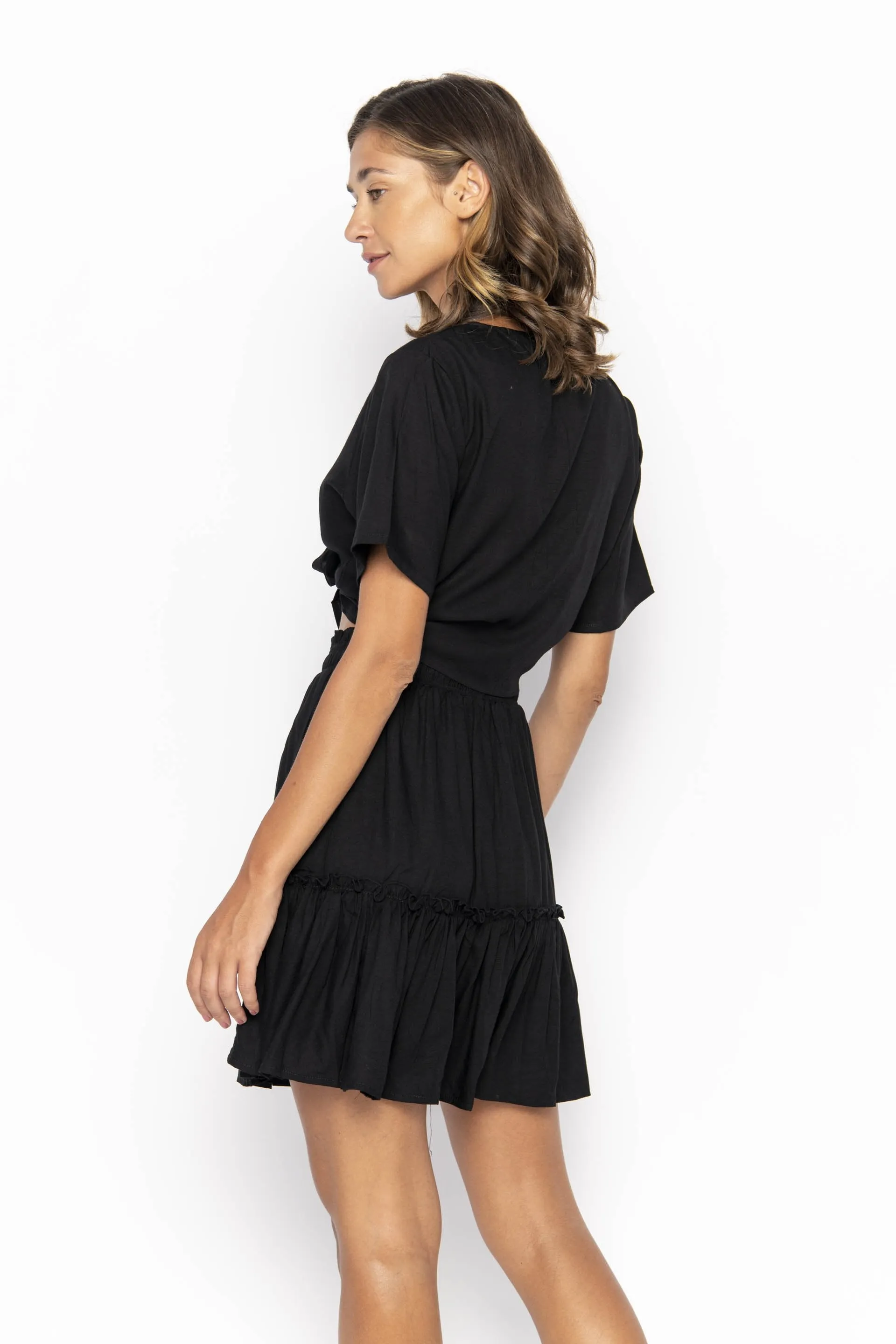 Ikat, Plain, Cropped Top sold by Love Anchor product image thumbnail 3